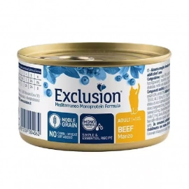 Exclusion (Эксклюжн) Cat Adult Beef монопротеиновые консервы для кошек, ГОВЯДИНА