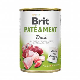 Brit Pate & Meat Dog Duck консерви для собак КАЧКА В ПАШТЕТІ