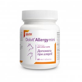 Dolfos (Дольфос) DOLVIT ALLERGY (ДОЛВИТ АЛЛЕРДЖИ) таблетки при аллергии у собак и кошек, 90 табл