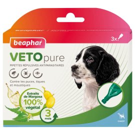 Beaphar Bio Spot On Veto Pure Био капли от блох, клещей и комаров для щенков с 12 недельного возраста