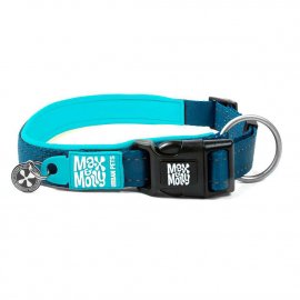 Max & Molly Urban Pets Smart ID Collar ошейник для собак с QR-кодом Matrix Sky Blue