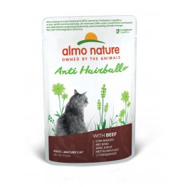 Almo Nature Holistic FUNCTIONAL ANTI HAIRBALL консерви для кішок для виведення шерсті ЯЛОВИЧИНА