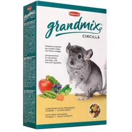 Padovan GRANDMIX CINCILLA корм для шиншилл и дегу, 850 г