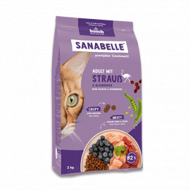 Bosch Sanabelle ADULT Ostrich & Blueberries сухой корм для кошек СТРАУС И ЧЕРНИКА