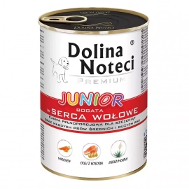 Dolina Noteci (Долина Нотечи) Premium Junior влажный корм для щенков ГОВЯЖЬЕ СЕРДЦЕ