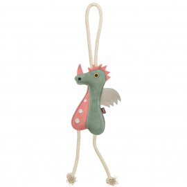 Trixie Dragon on Rope игрушка из кожи для собак ДРАКОН НА ВЕРЕВКЕ (35996)