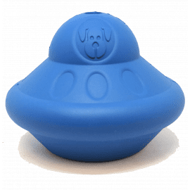 SodaPup (Сода Пап) Flying Saucer Treat Dispenser игрушка для собак НЛО, голубой