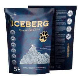 Iceberg Premium Cat Litter силікагелевий наповнювач для котячого туалету без аромату