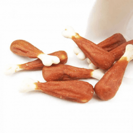 Селянські Смаколики Лакомство для собак КОСТОЧКА с КУРИЦЕЙ, 8-9 см