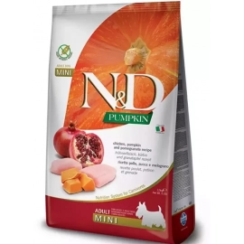 Farmina (Фарміна) N & D Grain Free Pumpkin Chicken & Pomegranate Adult Mini корм для собак дрібних порід КУРКА, ГАРБУЗ, ГРАНАТ