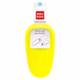 Collar WAUDOG силіконова напувалка на пляшку, ЖОВТИЙ