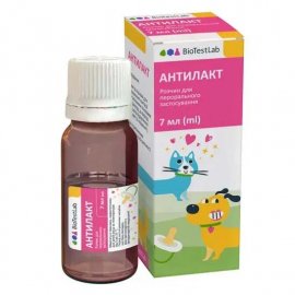 BioTestLab АНТИЛАКТ раствор для устранения симптомов ложной беременности для собак и кошек