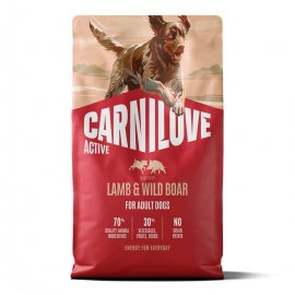 Carnilove Active Lamb & Wild Boar сухий беззерновий корм для собак ЯГНЯ та ДИКИЙ КАБАН