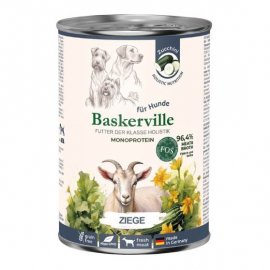 Baskerville Holistic Sensitive вологий корм для собак із чутливим травленням КОЗА та ЦУКІНІ