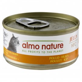 Almo Nature HFC JELLY CHICKEN консервы для кошек КУРИЦА, желе