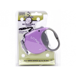 Power Walker рулетка-повідець MINI, фіолетовий