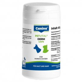 Canina (Каніна) Petvital Derm Сaps Петвіталь Дерм-капс для проблемної шкіри та шерсті