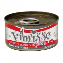 Vibrisse Jelly ТУНЕЦ И КРЕВЕТКИ В ЖЕЛЕ консервы для кошек