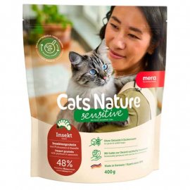 Mera Nature Sensitive Adult Insekt сухой корм для кошек с чувствительным пищеварением НАСЕКОМЫЕ