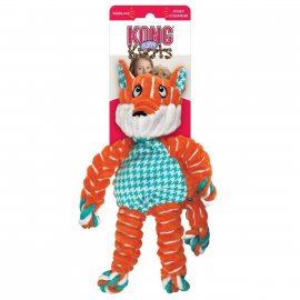 Kong Floppy Knots Fox игрушка для собак ЛИСИЦА