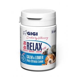 Gigi (Гігі) da-ba Relax Plus (ДА-БА РЕЛАКС ПЛЮС) таблетки заспокійливі для зміцнення нервової системи собак і котів