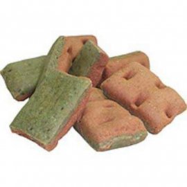 Bosch Rechteck Mini Karotte & Spinat лакомство для собак ДВУХСЛОЙНОЕ ПЕЧЕНЬЕ С МОРКОВЬЮ И ШПИНАТОМ