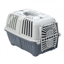 Pratiko (Пратико) Pet Carrier  переноска для животных, ДВЕРЬ ПЛАСТИК, темно-синий
