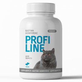 ProVet Profiline (Профілайн) Біотин Комплекс для шкіри та шерсті котів ProVet Profiline (Профілайн) Біотин Комплекс для шкіри та шерсті котів