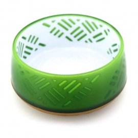 DoggyMan Japanese Art Designed миска для собак і котів, зелений