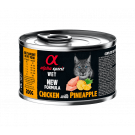 Alpha Spirit (Альфа Спіріт) Wet Chicken with Pineapple повнораціонний вологий корм для котів КУРКА та АНАНАС