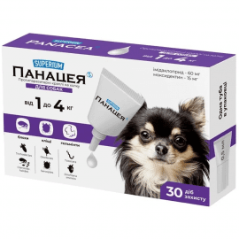 Superium (Суперіум) Панацея краплі на холку від бліх, кліщів та гельмінтів для собак