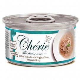Cherie Signature Gravy Tuna влажный корм для кошек, кусочки в соусе, ТУНЕЦ