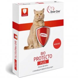Over Zoo Bio Protecto Plus ошейник от блох, клещей, комаров и мух для кошек