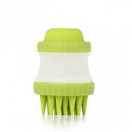 Dexas SCRUB BUSTER щетка с резервуаром для шампуня, зеленый