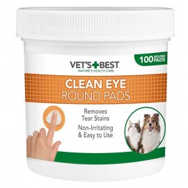 Vets Best Clean Eye Finger Wipes вологі міні-серветки для очищення очей собак і котів
