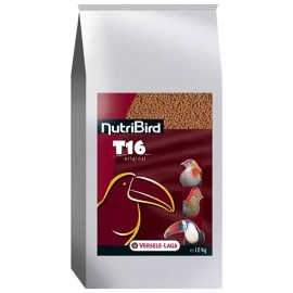 Versele-Laga NUTRIBIRD Т16 ORIGINAL корм для плодоядных и насекомоядных птиц 10 кг