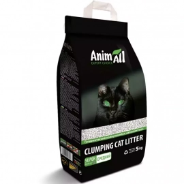AnimAll Expert Choice НАТУРАЛ бентонітовий наповнювач для котячого туалету, середня фракція, без запаху