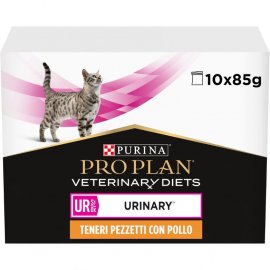 Purina Pro Plan (Пурина Про План) Veterinary Diets UR Urinary Chicken влажный лечебный корм для кошек для растворения струвитных камней КУРИЦА