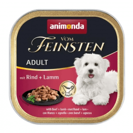 Animonda (Анімонда) Vom Feinsten Adult Beef & Lamb вологий корм для собак ЯЛОВИЧИНА та ЯГНЯ