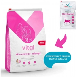 Mera (Мера) MVH Cat Skin Control сухий корм для котів при дерматозах та надмірному випаданні шерсті