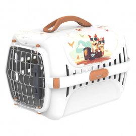 Moderna Trendy Runner Indy&Louise переноска для кішок, ДВЕРІ МЕТАЛ ІЗ ЗАМКОМ