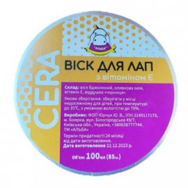 Cera Воск для лап собак с витамином Е