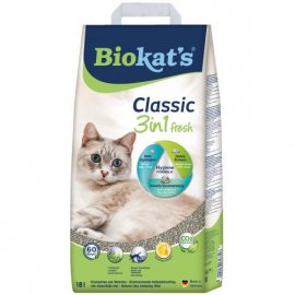 BioKats Classic fresh 3in1 Наповнювач для котячого туалету