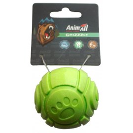 AnimAll GrizZzly мяч для собак с ароматом зеленого яблока, зеленый