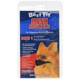 Coastal Best Fit Mesh Muzzle нейлоновый намордник для собак Coastal Best Fit Mesh Muzzle нейлоновый намордник для собак