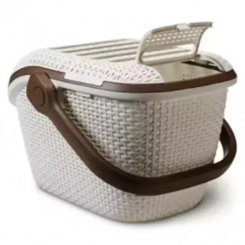 Curver (Курвер) КОШИК переноска для тварин, пластик, кремовий