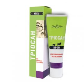 Тріосан кортикостероїдна мазь-крем для шкіри тварин