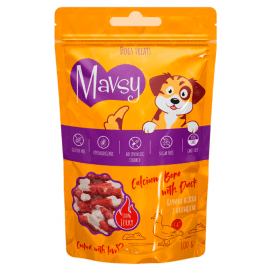 Mavsy Calcium Bone лакомство для собак УТКА С КАЛЬЦИЕМ