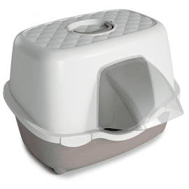 Stefanplast (Стефанпласт) Tres Chic Outdoor закритий туалет для кішок, білий/бежевий