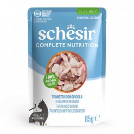 Schesir (Шезір) консерви для кішок Тунець з окунем